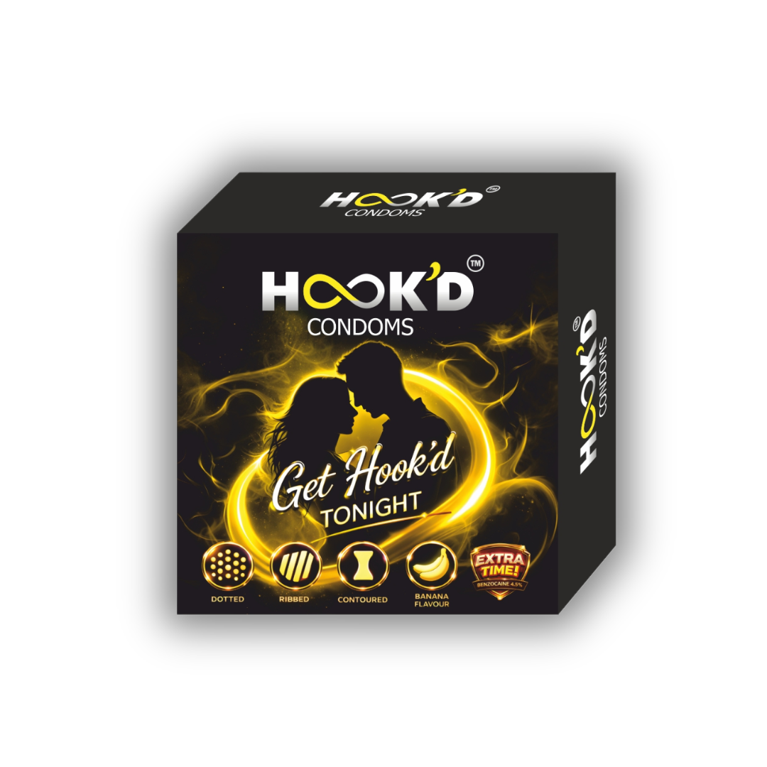 hook'd 10pcs Dcr flavored condoms