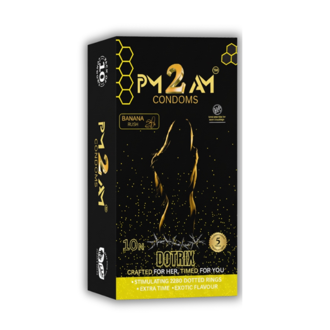 PM 2 AM Dotrix Condoms