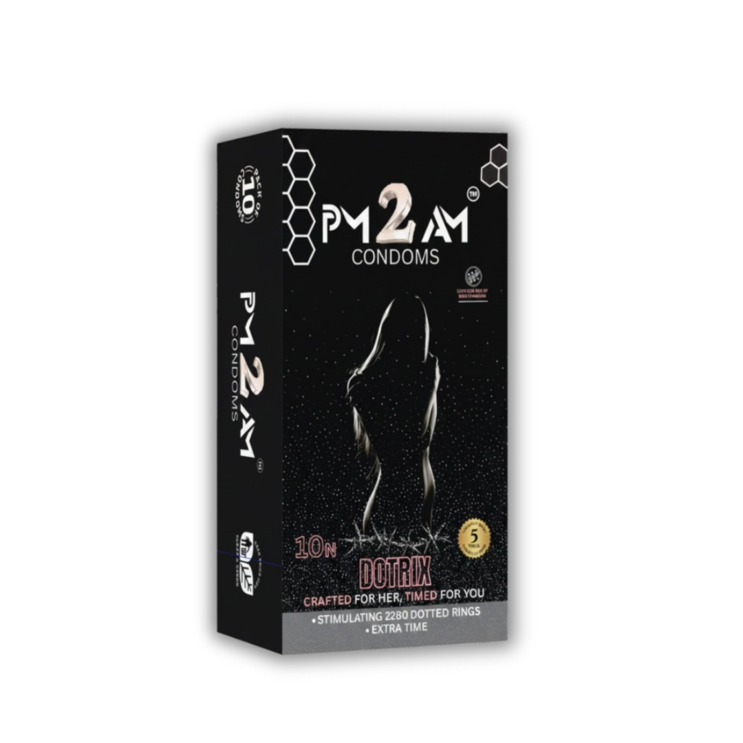 PM 2 AM Dotrix Condoms
