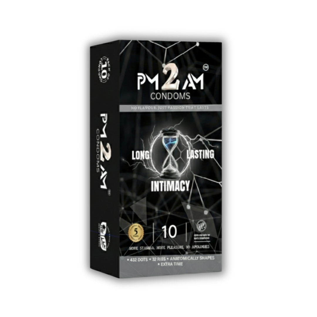 PM 2 AM Long Lasting Condoms
