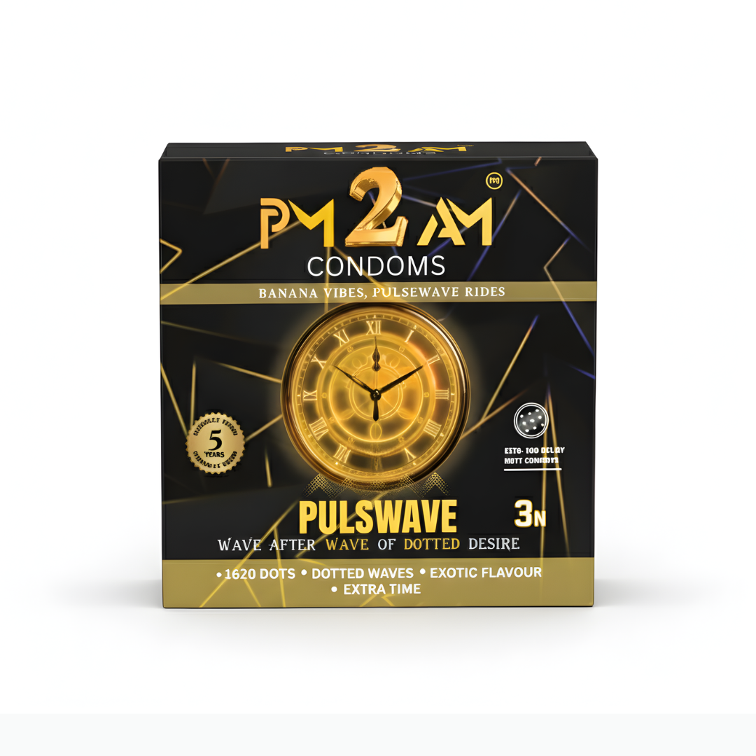 PM 2 AM Pulsewave Condoms