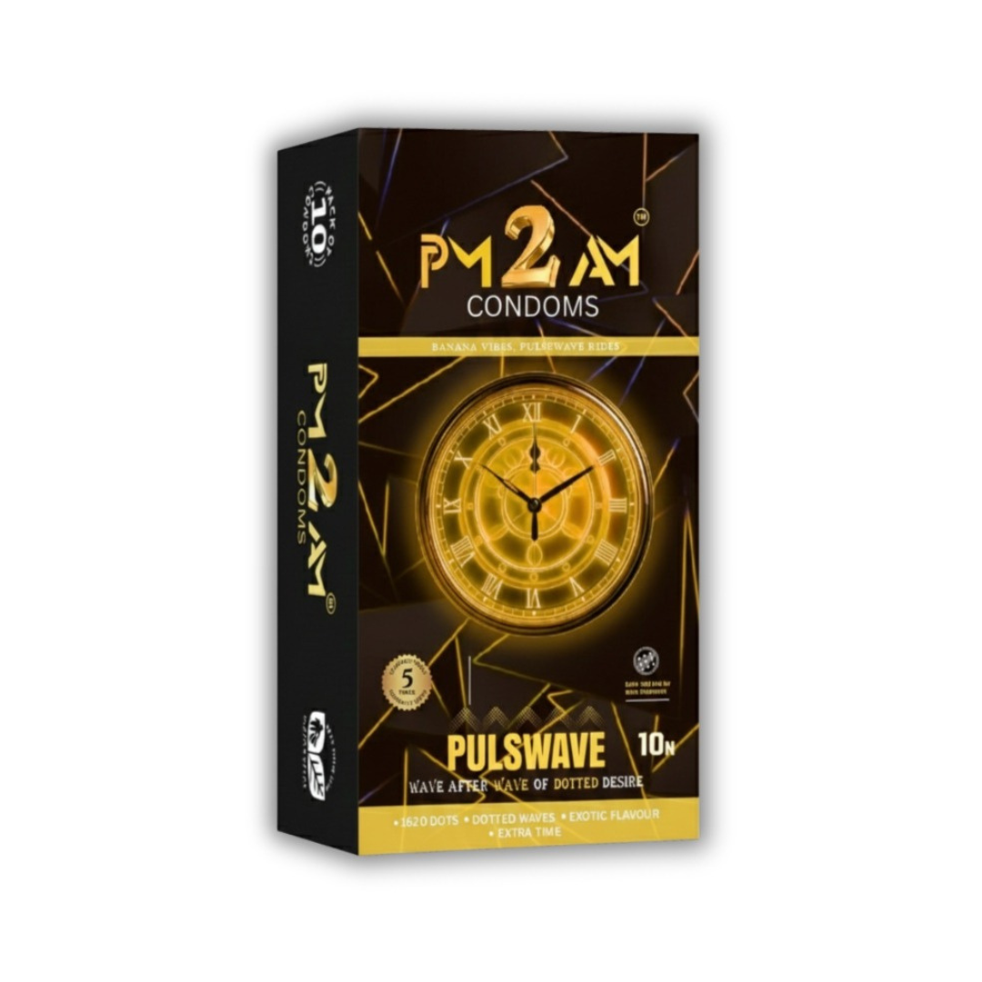 PM 2 AM Pulsewave Condoms