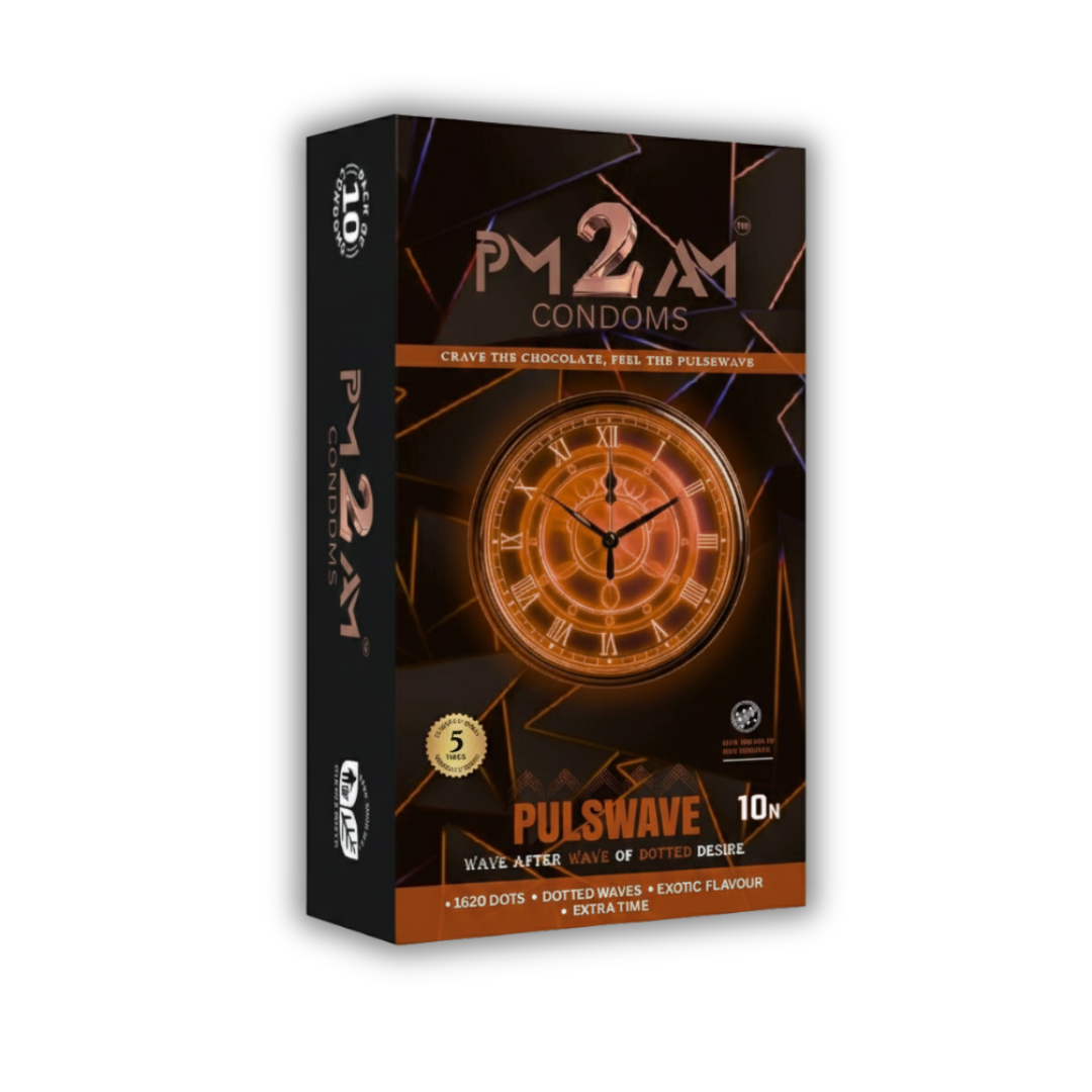 PM 2 AM Pulsewave Condoms