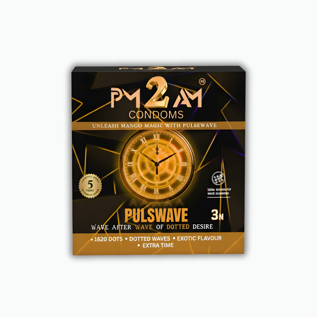 PM 2 AM Pulsewave Condoms