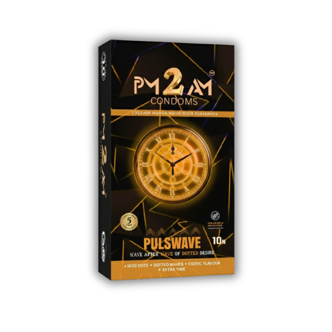 PM 2 AM Pulsewave Condoms