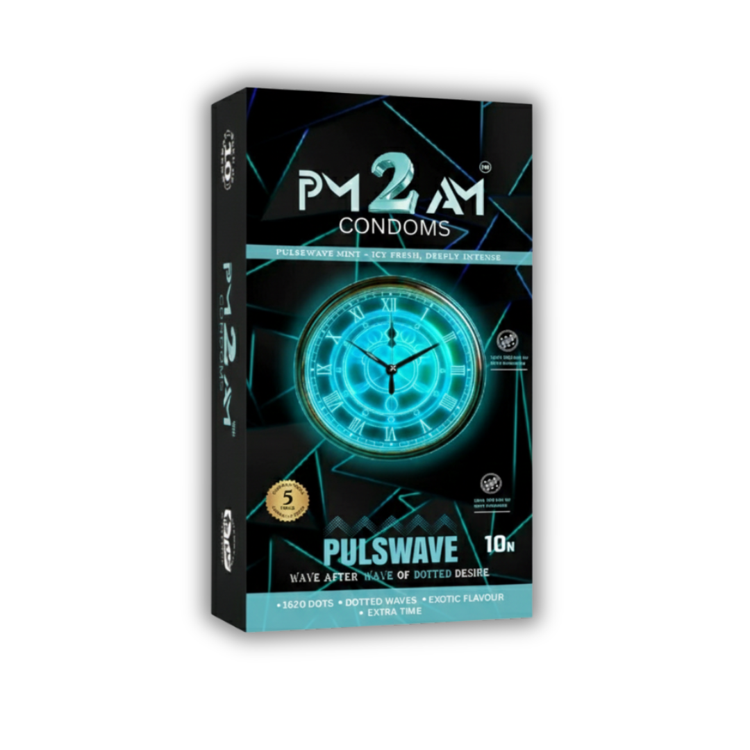 PM 2 AM Pulsewave Condoms