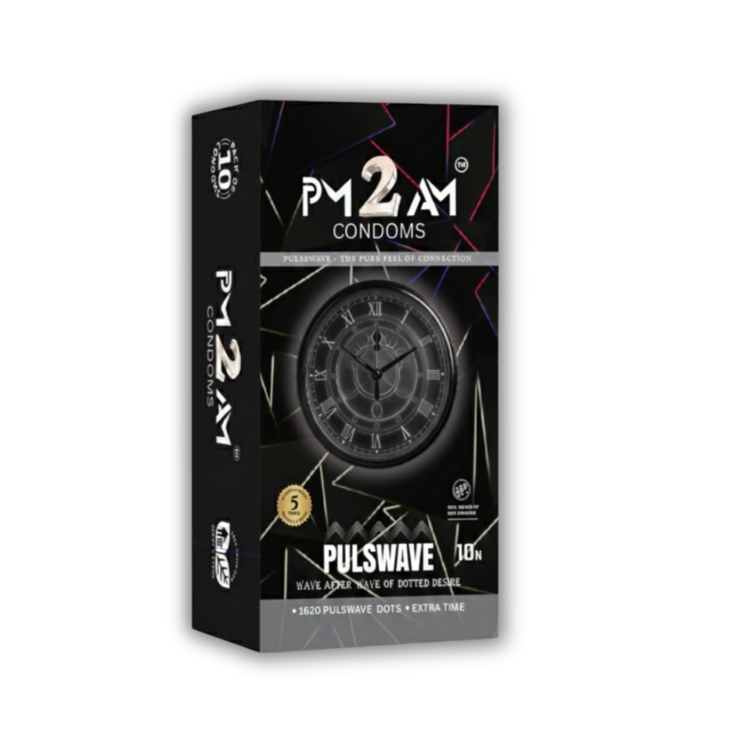 PM 2 AM Pulsewave Condoms