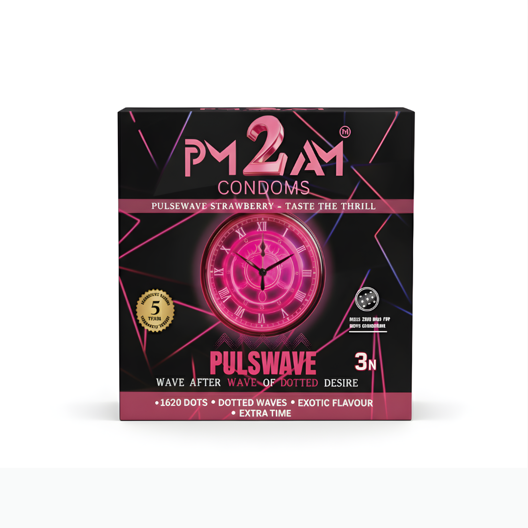 PM 2 AM Pulsewave Condoms