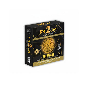 PM 2 AM PULSWAVE BANANA FLAVOURED CONDOMS