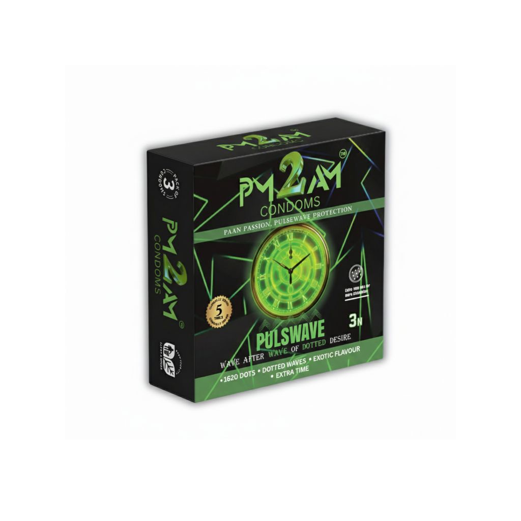 PM 2 AM PULSWAVE PAAN FLAVOURED CONDOMS