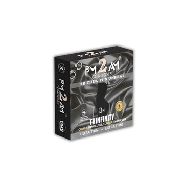 PM 2 AM Thinfinity Non Flavoured Condoms