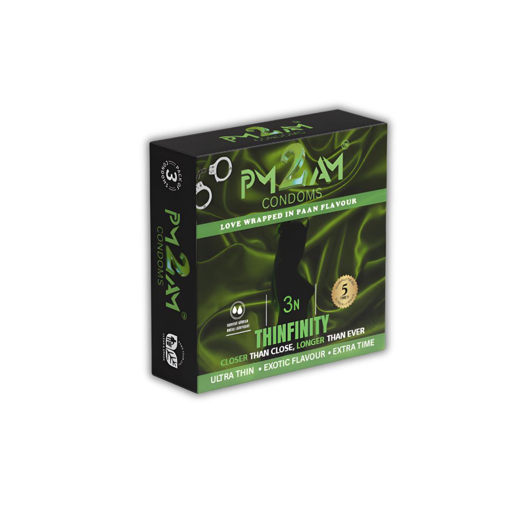 PM 2 AM THINFINITY PAAN FLAVOURED CONDOMS