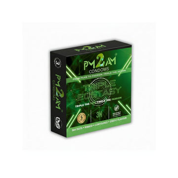 PM 2 AM TRIPLE ECSTASY PAAN FLAVOURED CONDOMS
