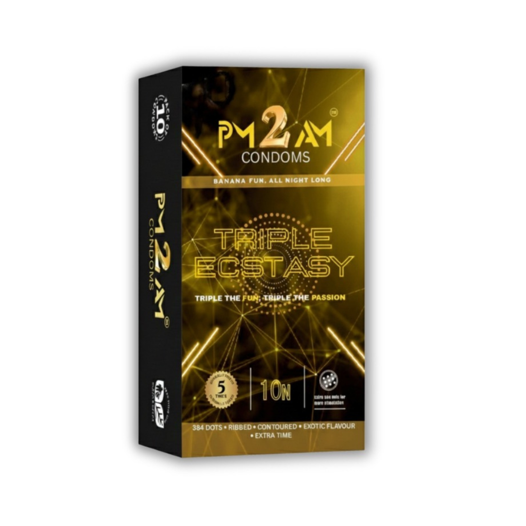 PM 2 AM Triple Estacy Condoms