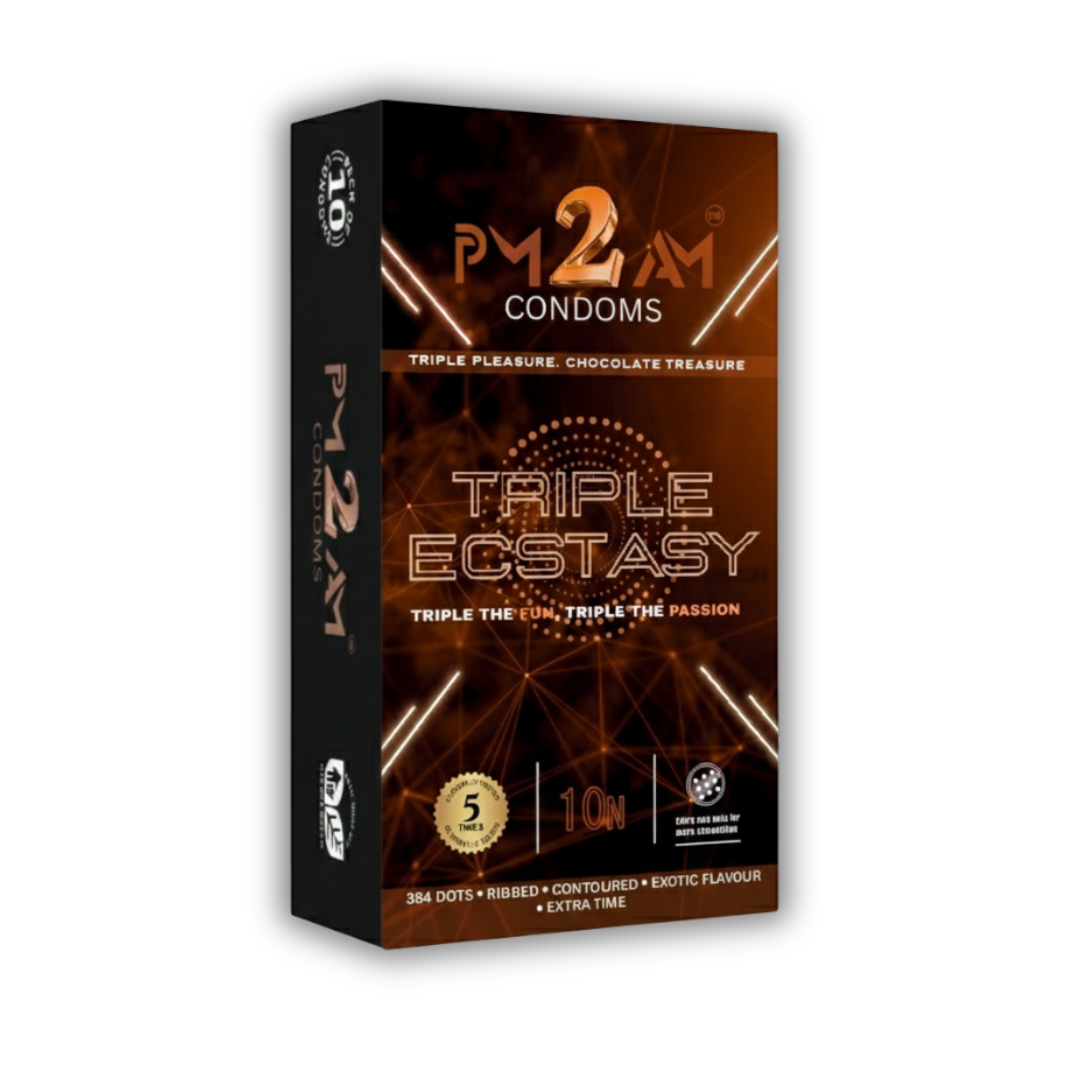 PM 2 AM Triple Estacy Condoms