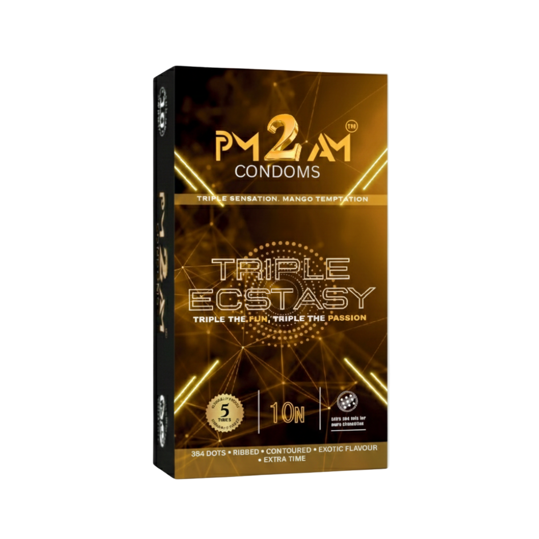 PM 2 AM Triple Estacy Condoms