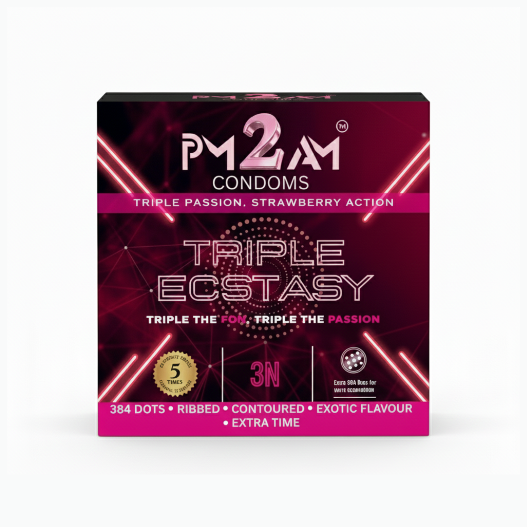 PM 2 AM Triple Estacy Condoms